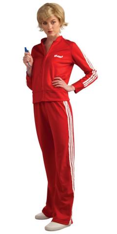 Sue Red Tracksuit Plus Size costume