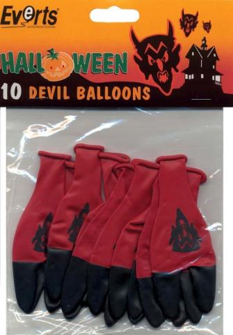 Devil Balloons - 10 Pack