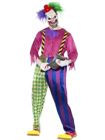 Kolorful Killer Clown Costume