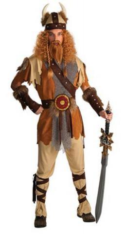 Brown Viking Warrior costume