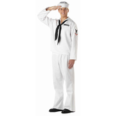 CL421 Mens Navy Officer Pilot Flight Captain Sailor Fancy Dress Costume Outfit