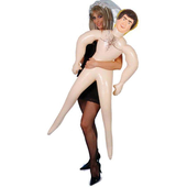 Inoffensive blow up doll - female
