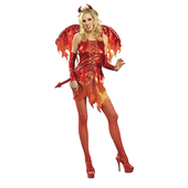 Devil on Fire Costume