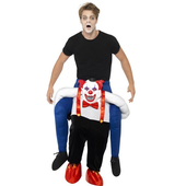 Sinister Clown Piggy Back Costume