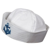 Doughboy Sailor Hat - White