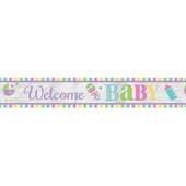 welcome baby banner