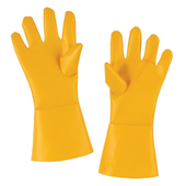Yellow butcher gloves