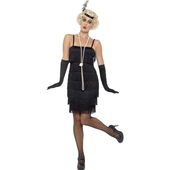 plus size black Flapper Costume