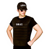 SWAT Vest and hat