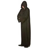 black hooded robe