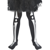 kids skeleton tights