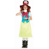 kids little miss hatter costume