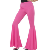 Flared Trousers - Pink