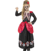 Day Of The Dead girl costume - Kids