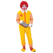 happy clown costume