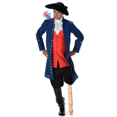 Long John Pirate Costume