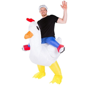 inflatable chicken costume