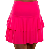 80's Neon Ra Ra Skirt - Pink