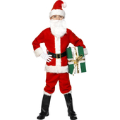 Deluxe Kids Santa Costume