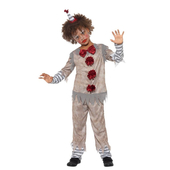 Vintage Clown Boy Costume - Kids