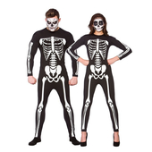 Adult Unisex Skeleton Jumpsuit