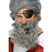 Deluxe Pirate Beard - Grey