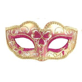 Glitter Eye Mask - Dark Pink