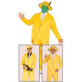 Yellow Gangster Costume