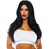 Long Black Wavy Wig
