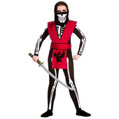 Skeleton Ninja Costume - Kids