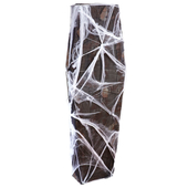 Coffin With Gauze And Spiderweb