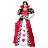 Fairytale Queen Of Hearts Costume