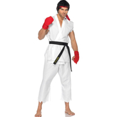 Mens Street Fighter Ryu Costume