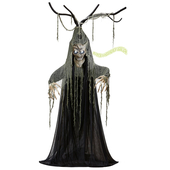 Sound Sensor Activated Haunted Halloween Tree