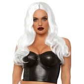 Long White Wavy Wig