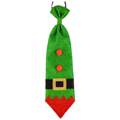 Glitter Christmas Tie - Elf