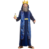 Kids Blue Wise Man Costume