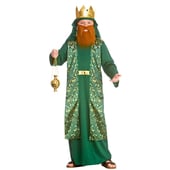 Kids Green Wise Man Costume