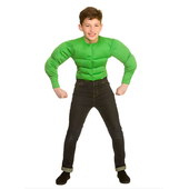 Green Muscle Shirt - Kids
