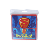 Super Hero Napkins - 30 Pack