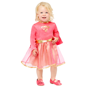 Pink Supergirl Costume - Toddler