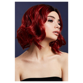 Deluxe Kourtney Wig - Ruby red