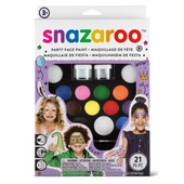Snazaroo Ultimate Party Pack Kit - Face Paint Set