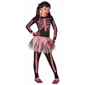 Pink Skeleton - Kids Costume
