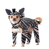 Animal Planet Zebra Dog Costume