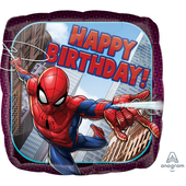 Spider-Man Happy Birthday Foil Balloon - 17"