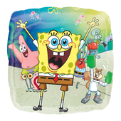 Sponge-Bob Square-pants Foil Balloons - 17"