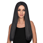 Long Black Gothic Wig
