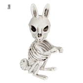 Rabbit Skeleton Prop