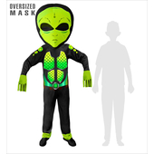 Space Alien Kids Costume